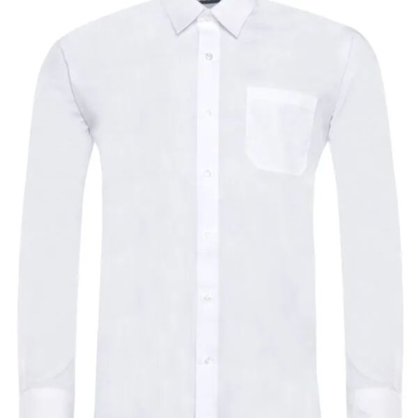 911350-S - 2 x Pack Long Sleeve Regular Fit Shirt (Senior)  Thumbnail
